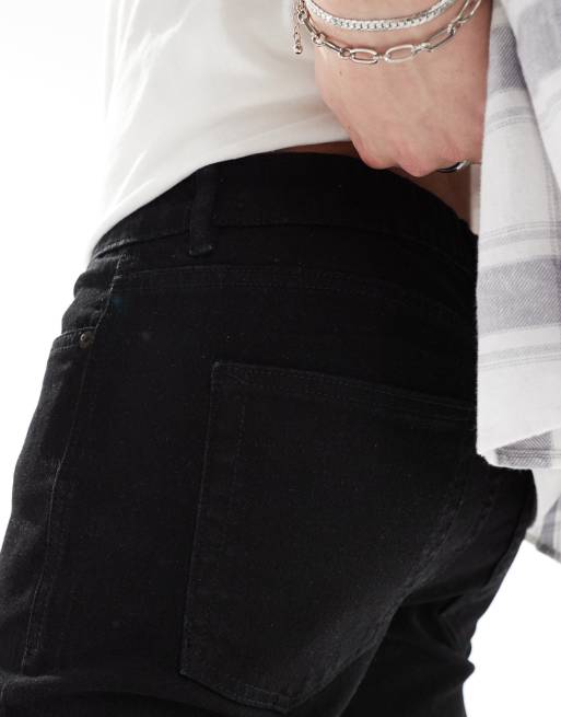 New Look skinny jeans in black, 5 of 5