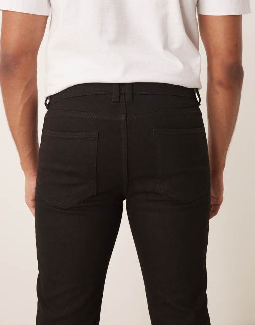 New Look skinny jeans in black, 4 of 5