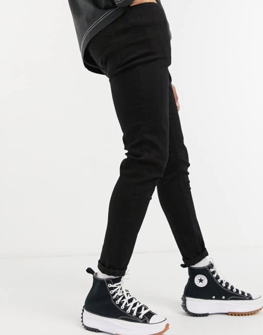 Black converse outlet with black jeans