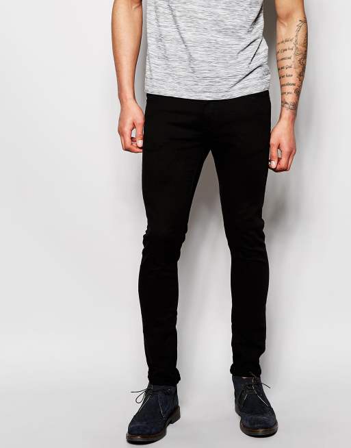 Prisnedsættelse Aja få New Look Skinny Jeans in Black | ASOS