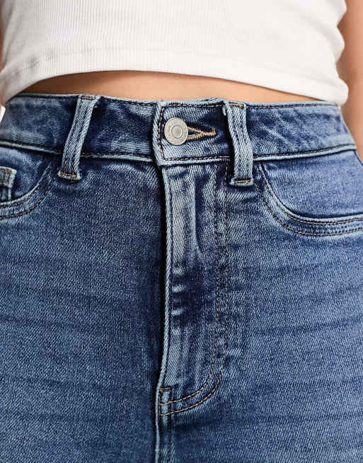 New Look skinny jeans in dark wash blue, 5 of 5