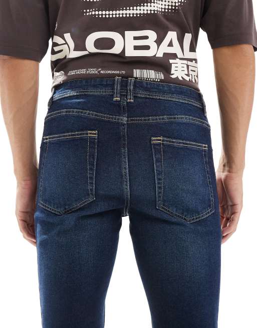 New Look skinny jeans in indigo, 5 of 5