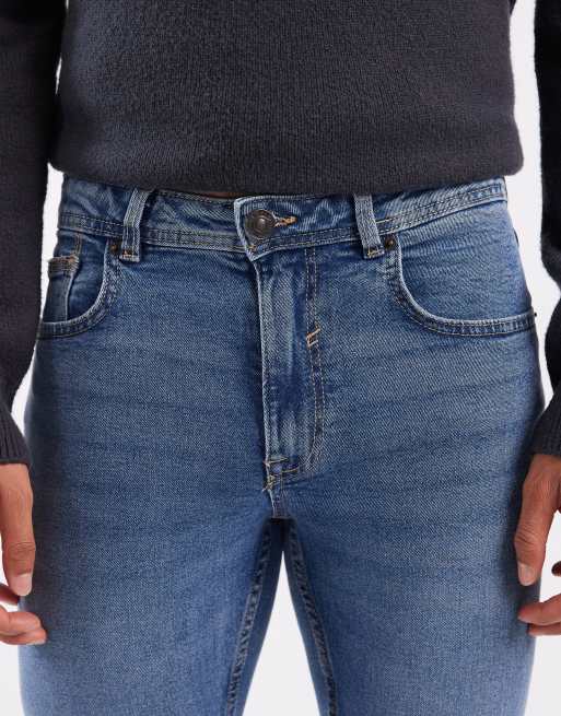 New Look skinny jeans in midwash blue, 4 of 5