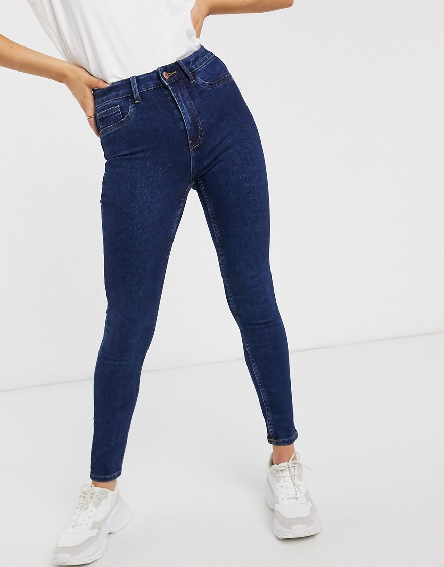 New Look - Skinny jeans-Blauw