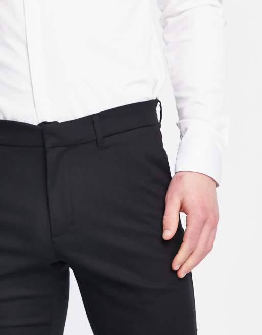 New Look - Skinny pantalon in zwart, 3 van 4