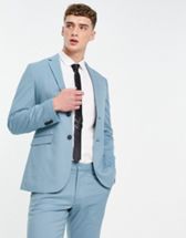 New Look light blue suit 20