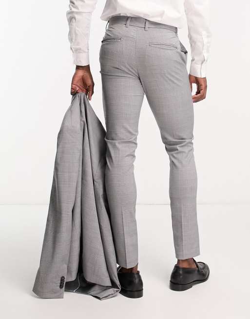 Gray suit discount with jeans