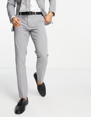 light grey skinny dress pants