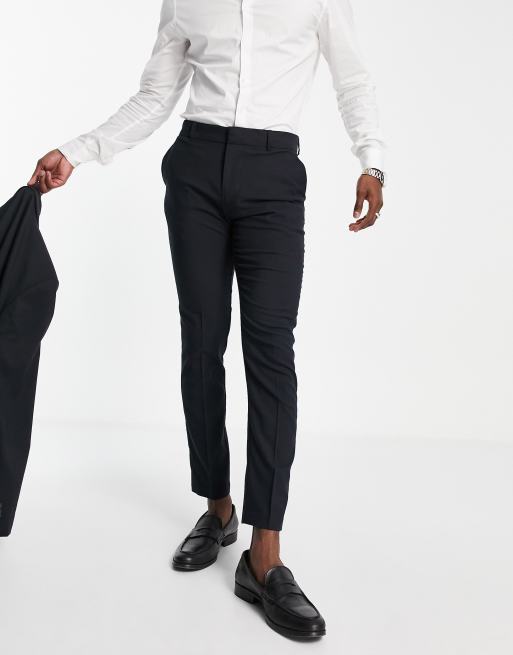 New look black outlet skinny trousers