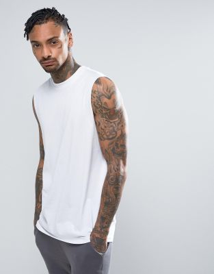 new look sleeveless t shirt