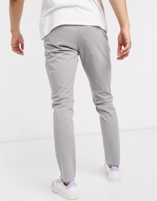grey slim chinos