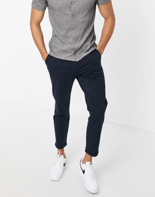 Slim fit 2024 navy chinos