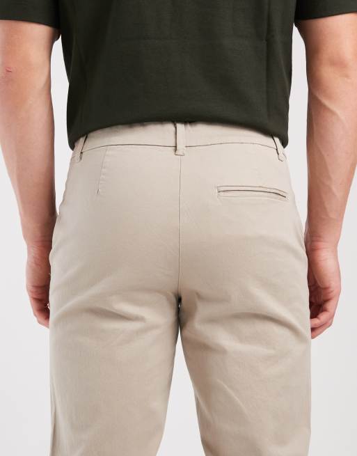 New Look – Slim-Fit-Chinohose in Steingrau, 4 von 5