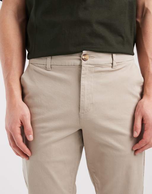 New Look – Slim-Fit-Chinohose in Steingrau, 5 von 5