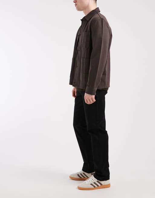 New Look slim fit chinos in black, 3 of 5