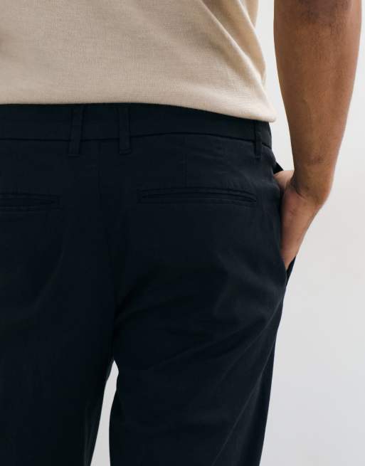 New Look slim fit chinos in black, 5 of 5