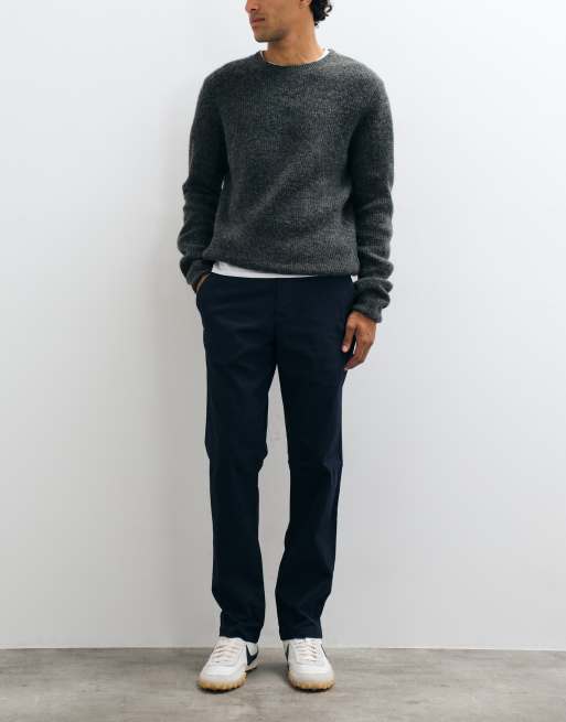 New Look slim fit chinos in navy, 2 of 5
