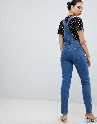 slim fit dungarees