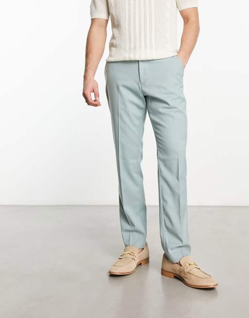 New Look skinny smart pants in gray