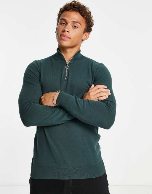 Jumper with outlet collar new look