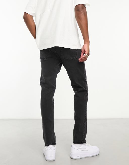 New Look slim jeans in washed black, 2 of 4