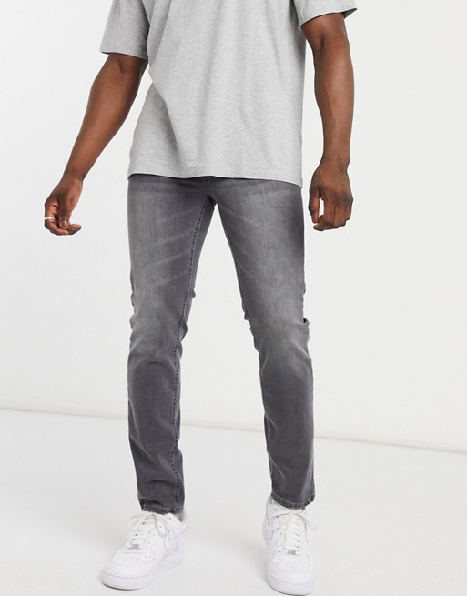 New Look slim jeans in washed grey