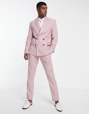 pink suit look