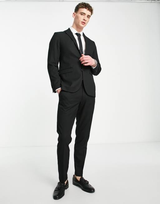 Black 2024 slim suit