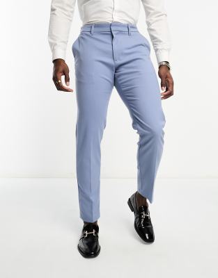 Mens Light Blue Dress Pants