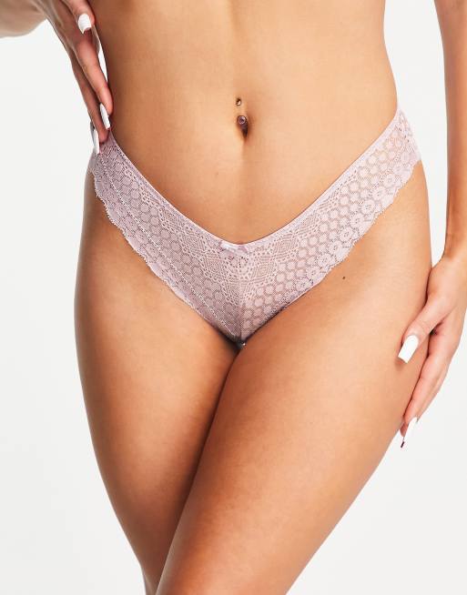 New Look - Slip in pizzo rosa chiaro