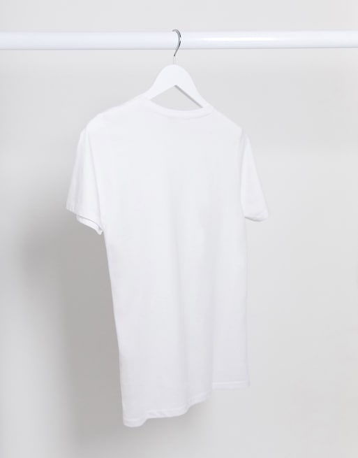 New Look slogan t-shirt in white, 2 of 4