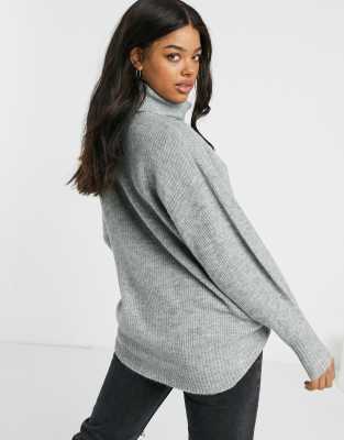 grey slouch jumper