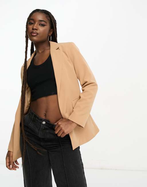 Blazer discount femme camel