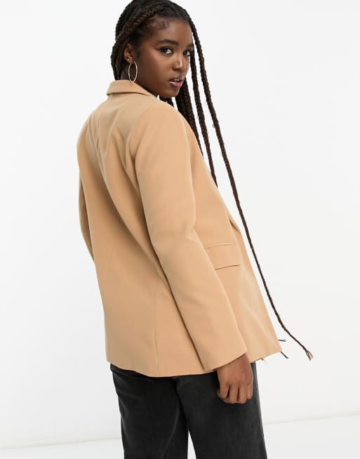 Asos on sale camel blazer