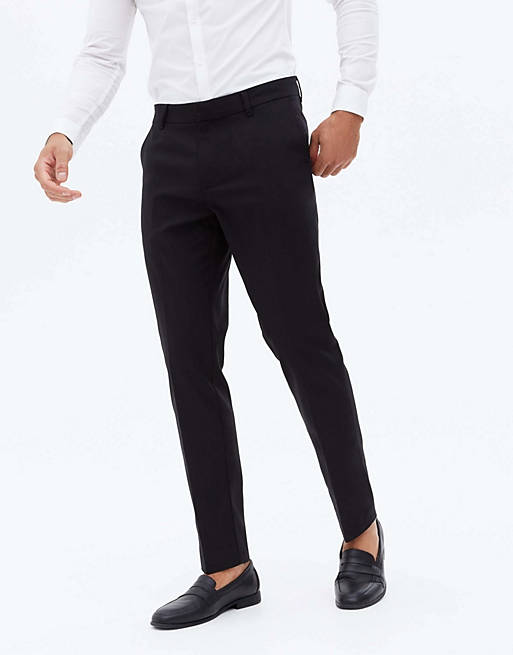 New Look - Smalle, elegante bukser i sort