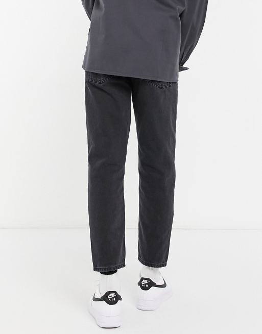 New Look - Smalle stugge jeans met zwarte wassing, 2 van 4