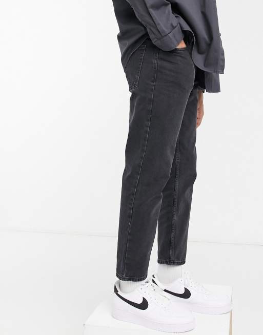New Look - Smalle stugge jeans met zwarte wassing, 4 van 4
