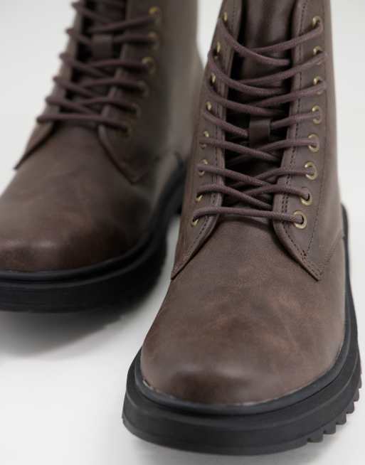 Smart lace store up boots