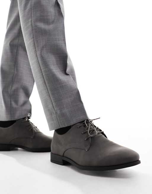 Grey smart store shoes mens