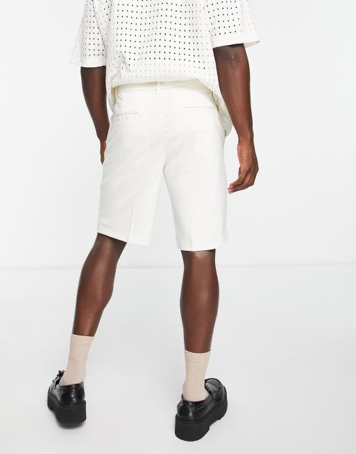 White 2025 smart shorts