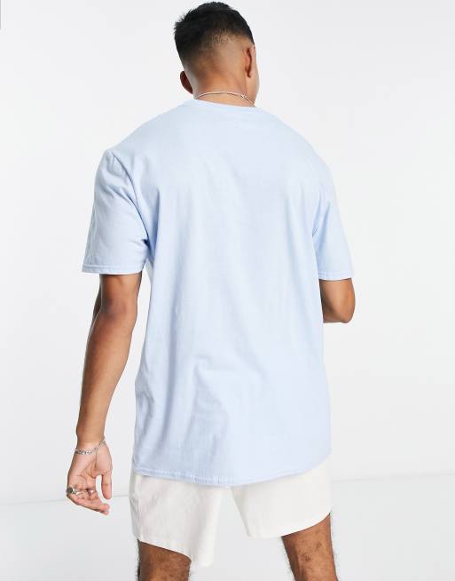 New Look - Smiley World - T-shirt in lichtblauw, 2 van 4