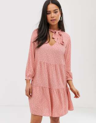 newlook pink dress