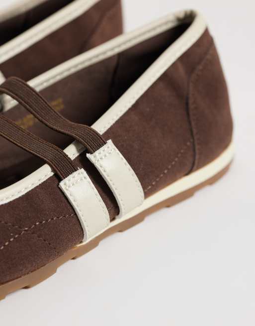 New Look sneakerina in brown , 3 of 5