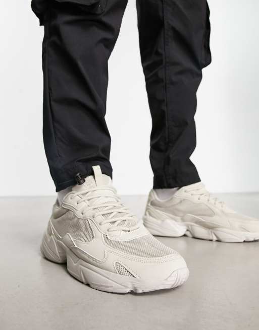 New Look - Sneakers color pietra con suola spessa