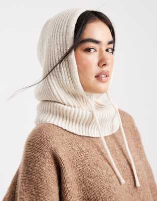 New Look New Look snood in cream-White