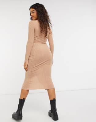 new look nude dress