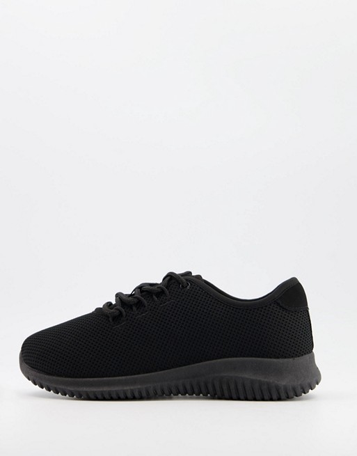 New Look soft trainer black