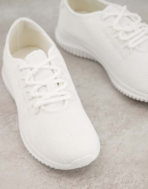 Soft white sale trainers