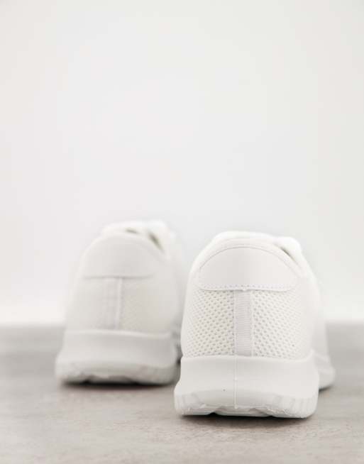 White clearance soft trainers