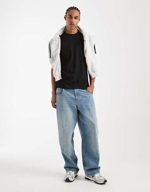 New Look - Sort poloskjorte i regular fit, 2 af 5